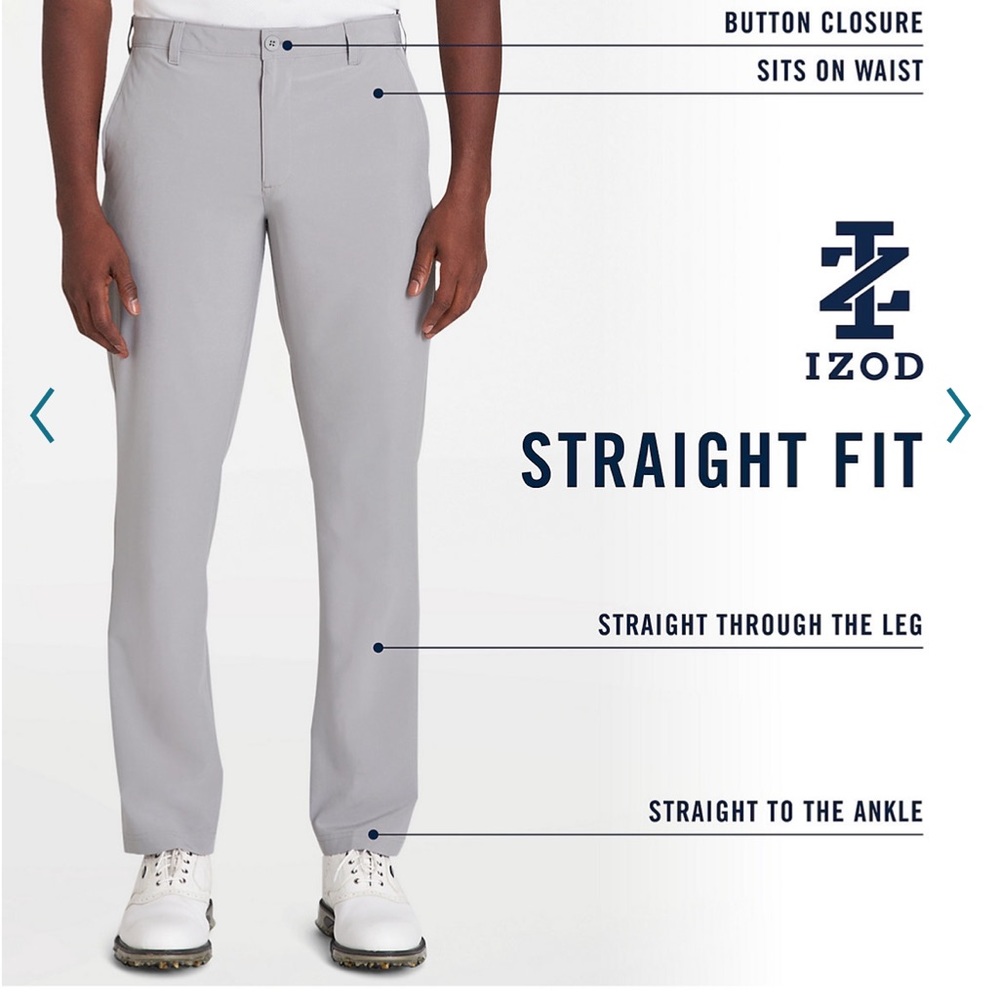 Izod Golf Swingflex Strait fit pants (men’s)